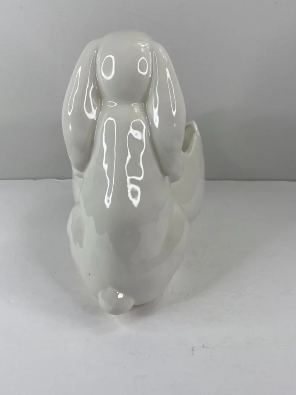 Rae Dunn Hop Bunny Easter Planter Pot Container